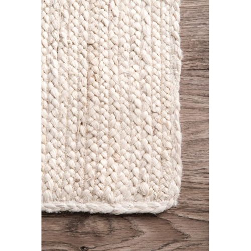  NuLOOM nuLOOM Natural Hand Woven Rigo Jute rug Area Rug, 8 x 10