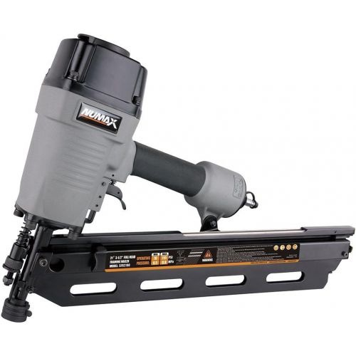  NuMax Numax SFR3490 34-Degree Clipped Head Framing Nailer Ergonomic & Lightweight Pneumatic Nail Gun with Depth Adjust & No-Mar Tip
