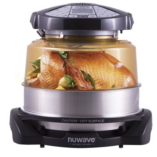  NuWave Elite Oven 20522 w Extender Ring, Stainless Steel Liner and Cooking Rack by NuWave