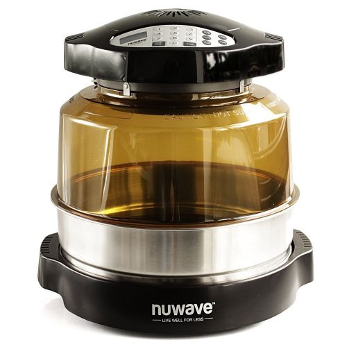  NuWave 20633 Pro Plus Oven with Stainless Steel Extender Ring, Black