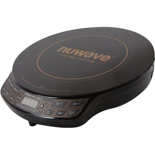  NuWave Precision Induction Cooktop Gold 1500-watt Portable Induction Cooktop