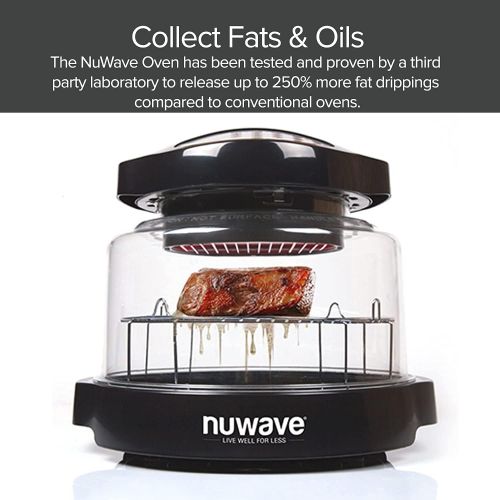  NUWAVE Oven Pro Plus Countertop Convection Oven with Triple Combo Cooking Power