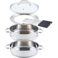 NuWave Ultimate Cookware Steamer and Fondue Set PIC