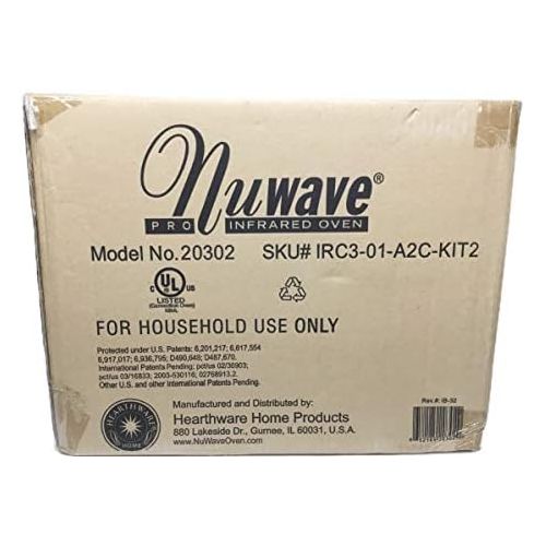  NuWave White Infrared Oven with Extender Ring Kit