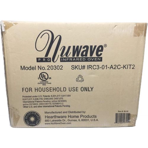  NuWave White Infrared Oven with Extender Ring Kit