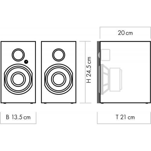  [아마존베스트]-Service-Informationen Nubert nuBox A-125 Bookshelf Loudspeaker