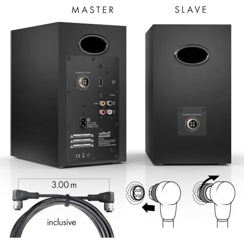  [아마존베스트]-Service-Informationen Nubert nuBox A-125 Bookshelf Loudspeaker