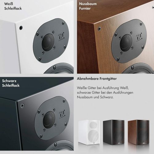  [아마존베스트]-Service-Informationen Nubert nuLine CS-64 Centre Speaker, Speaker for Home Cinema and Music Enjoyment, High Level Voice, Passive Centre Box with 2.5 Way Technology, Made in Germany, Compact Speaker, Bla