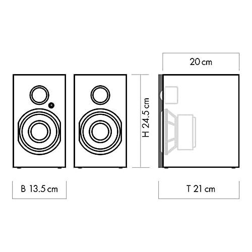  [아마존베스트]-Service-Informationen Nubert nuBox A-125 Bookshelf Loudspeaker