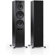 [아마존베스트]-Service-Informationen Nubert nuPro X-8000 RC Floor Speaker Pair | Bluetooth Speaker aptX HD | Speaker Connection Wireless High Res 192 kHz/24 bit | Active Boxes 3.5 Way | High End Speaker Black | Pack o