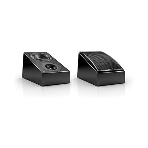  Nubert nuLine RS 54 Dolby Atmos Speaker Pair | Attached Speakers Suitable for Dolby Atmos & DTS:X | Passive Surround Boxes with 2 Way Made in Germany | Compact Speakers Black | Pac