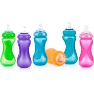 Nuby Plastic No-Spill Sport Sipper, 10 Ounce Colors May Vary