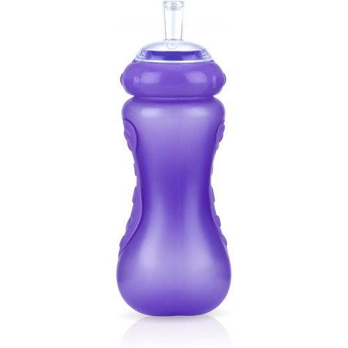  Nuby Plastic No-Spill Sport Sipper, 10 Ounce Colors May Vary