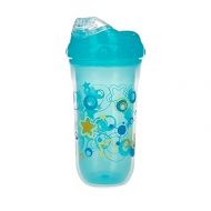 Nuby No-Spill Insulated Cool Sipper- Aqua, 1 Pack, 9oz/ 270 ml