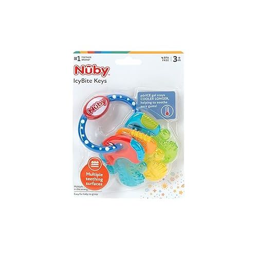  Nuby Ice Gel Teether Keys