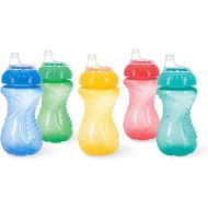 Nuby No-Spill Easy Grip Cup, 10 Ounce, Colors May Vary, 1 Pack