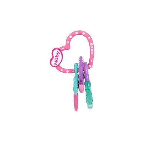  Nuby IcyBite Popsicle, Donut and Ice Cream Teether Ring - 3+ Months
