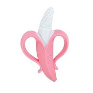 Nuby NanaNubs Banana Massaging Toothbrush - Baby Teething Toy - 3+ Months