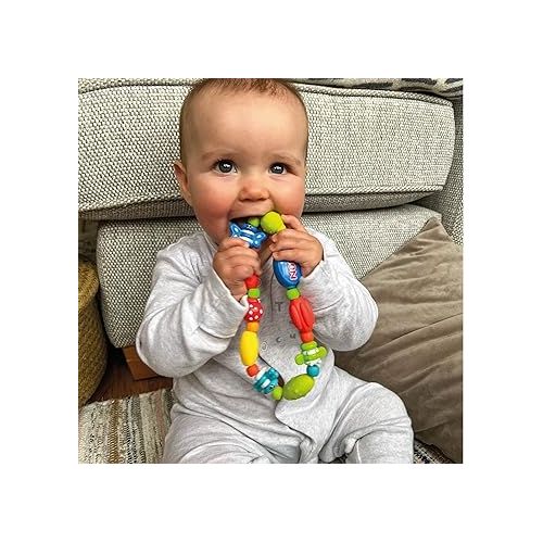  Nuby Bug-A-Loop Teether, Colors May Vary