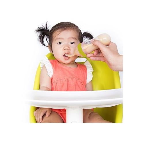  Nuby Natural Touch Silicone Travel Infa Feeder, 3 Ounce, Colors May Vary