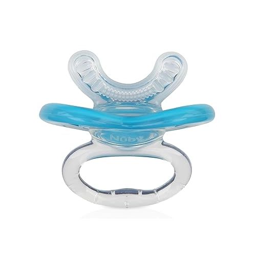  Nuby 2-Pack Gum-eez Pacifier Teethers, Colors May Vary