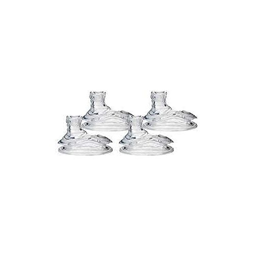  Nuby Super Spout No Spill Replacement Spouts, Clear, 4 count (Pack of 2)