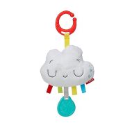 Nuby Cloud Chime, Plush Teether for Car Seats and Strollers