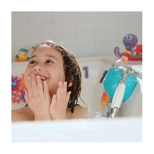  Nuby Wacky Waterworks Pipes Bath Toy with Interactive Features for Cognitive Development