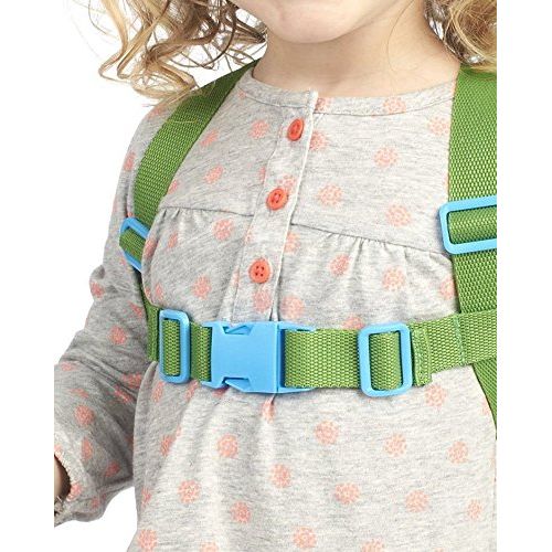  Nuby Plush Baby Backpack with Safety Harness, Green Monster