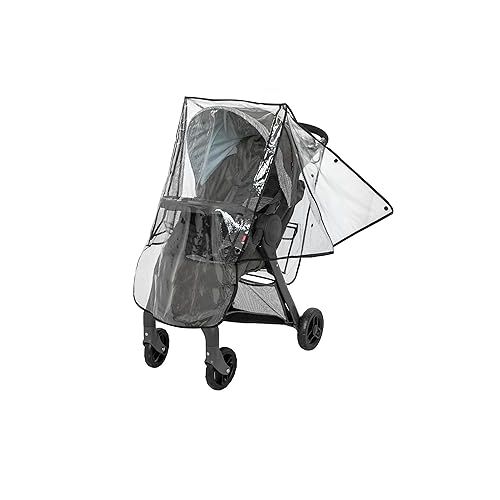  Nuby Eco Baby Stroller Weather Shield and Bug Netting Set - Stroller Rain Cover and Mosquito Net for Babies and Toddlers - Fits Most Strollers and Carriers