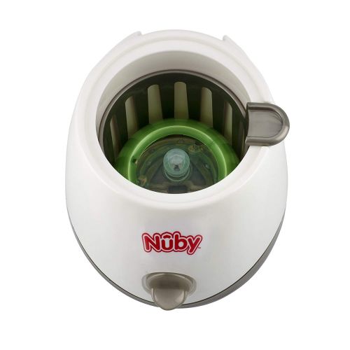  [아마존베스트]Nuby One-Touch 2-in-1 Electric Baby Bottle Warmer & Sterilizer