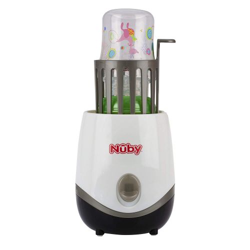  [아마존베스트]Nuby One-Touch 2-in-1 Electric Baby Bottle Warmer & Sterilizer