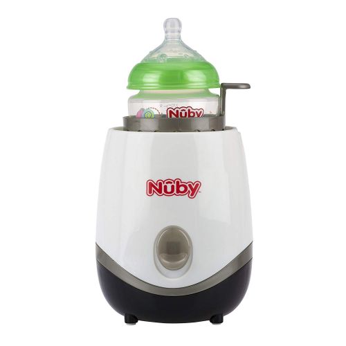  [아마존베스트]Nuby One-Touch 2-in-1 Electric Baby Bottle Warmer & Sterilizer