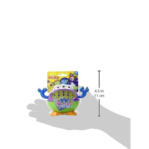  [아마존베스트]Nuby 3-D Monster Snack Keeper