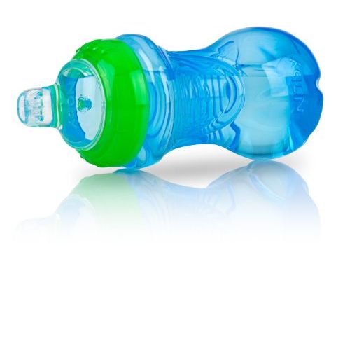  [아마존베스트]Nuby No-Spill Easy Grip Cup, 10 Ounce, Colors May Vary