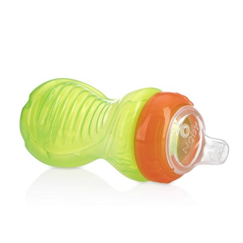  [아마존베스트]Nuby No-Spill Easy Grip Cup, 10 Ounce, Colors May Vary