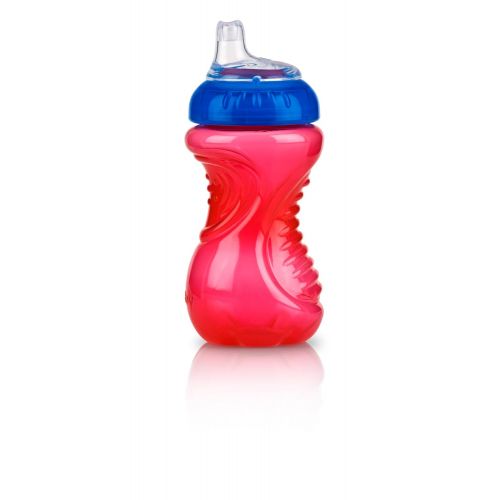  [아마존베스트]Nuby No-Spill Easy Grip Cup, 10 Ounce, Colors May Vary