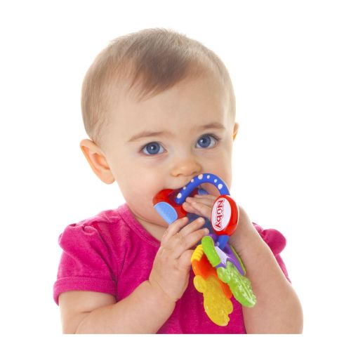  [아마존베스트]Nuby Ice Gel Teether Keys