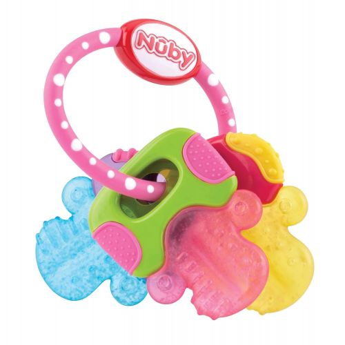  [아마존베스트]Nuby Ice Gel Teether Keys