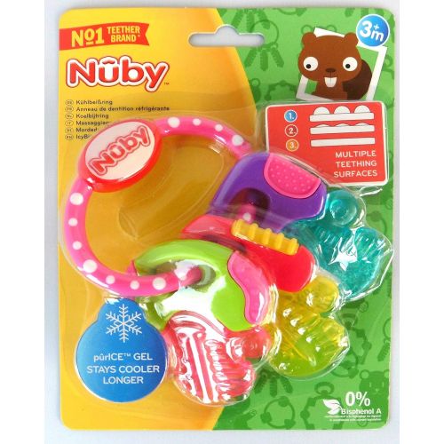  [아마존베스트]Nuby Ice Gel Teether Keys