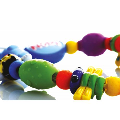  [아마존베스트]Nuby Bug-A-Loop Teether, Colors May Vary