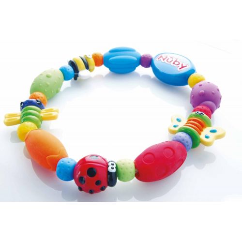  [아마존베스트]Nuby Bug-A-Loop Teether, Colors May Vary