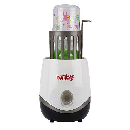  Nuby ID1564 Babykostwarmer und Sterilisator 2-in-1, weiss