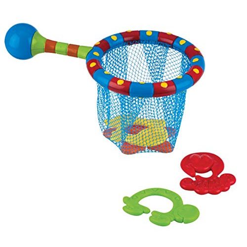  Nuby Splash n Catch Bath Time Fishing Set, Includes Four Link Toys