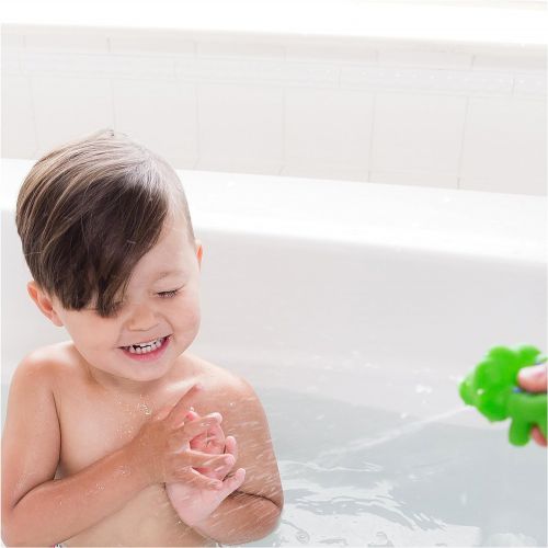  Nuby 10 Count (Pack of 1) Little Squirts Fun Bath Toys, Assorted Characters