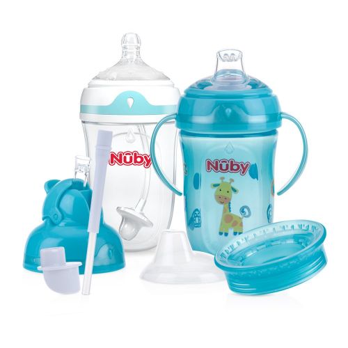  Nuby 6 Stage 360 Comfort Cup Starter Set