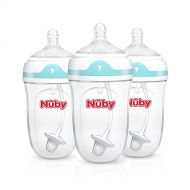 Nuby 3 Piece Comfort 360 Bottle, 9 Ounce