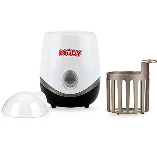  Nuby One-Touch 2-in-1 Electric Baby Bottle Warmer & Sterilizer