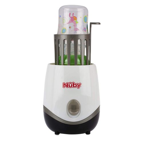  Nuby One-Touch 2-in-1 Electric Baby Bottle Warmer & Sterilizer