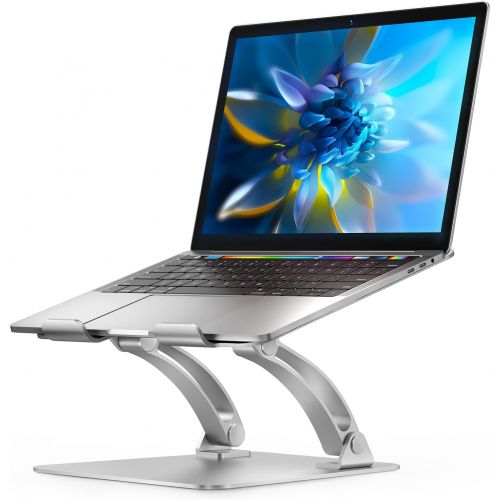  [아마존베스트]Nulaxy Laptop Stand, Ergonomic Height Angle Adjustable Computer Laptop Holder Compatible with MacBook, Air, Pro, Dell XPS, Samsung, Alienware All Laptops 11-17, Supports Up to 44 L